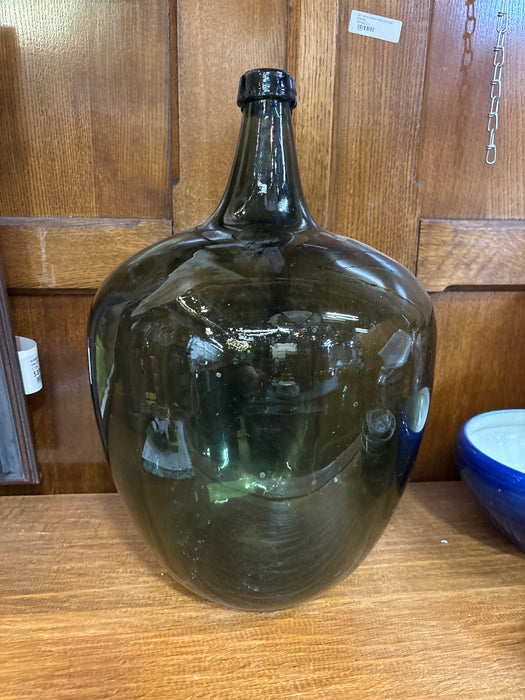 LARGE GREEN WINE BOTTLE