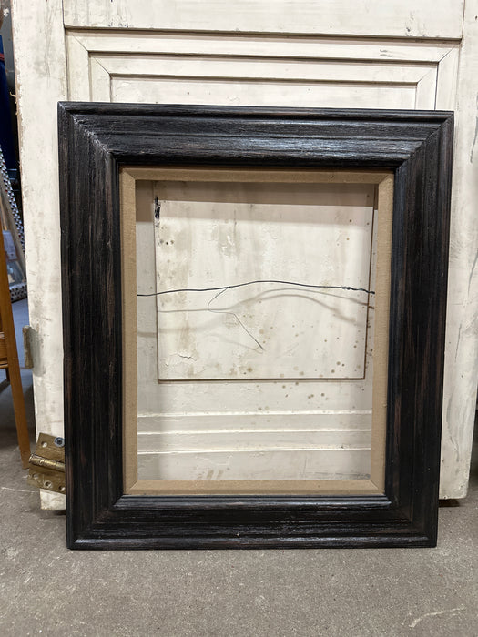 BLACK PAINTED RUSTIC FRAME