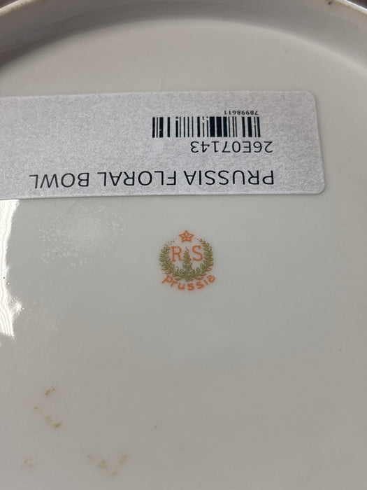 R.S PRUSSIA FLORAL BOWL