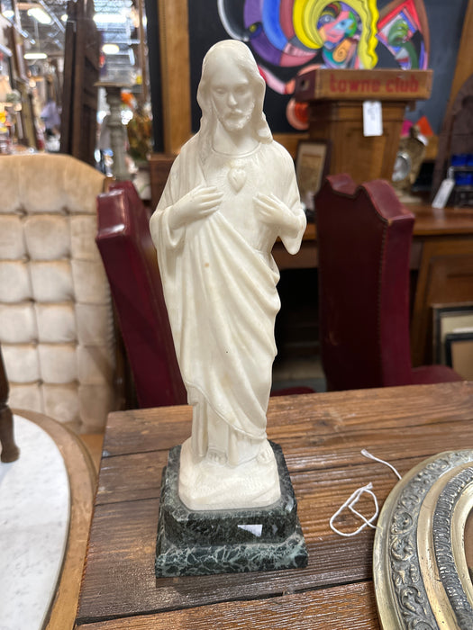 ALABASTER JESUS STATUE