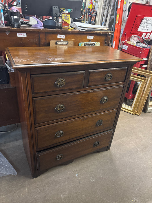 5 DRAWER EDWARDIAN CHEST