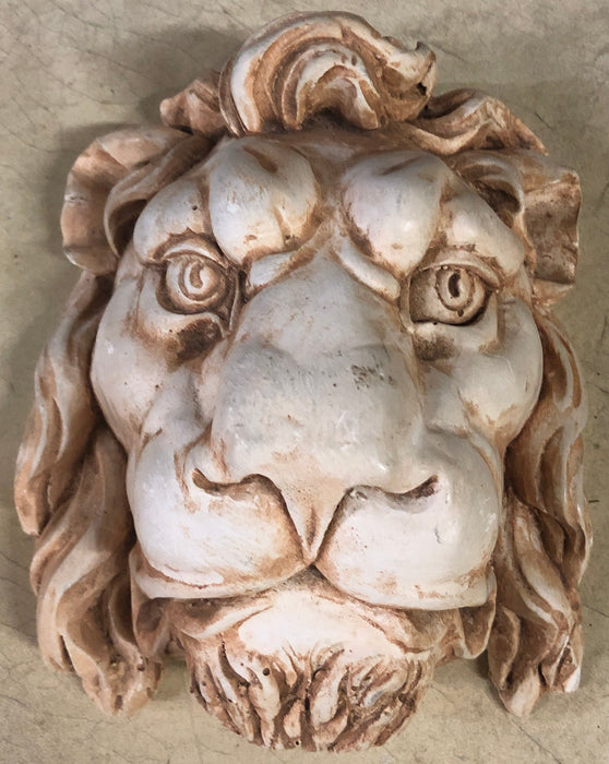 CHAULK LION WITH FACE