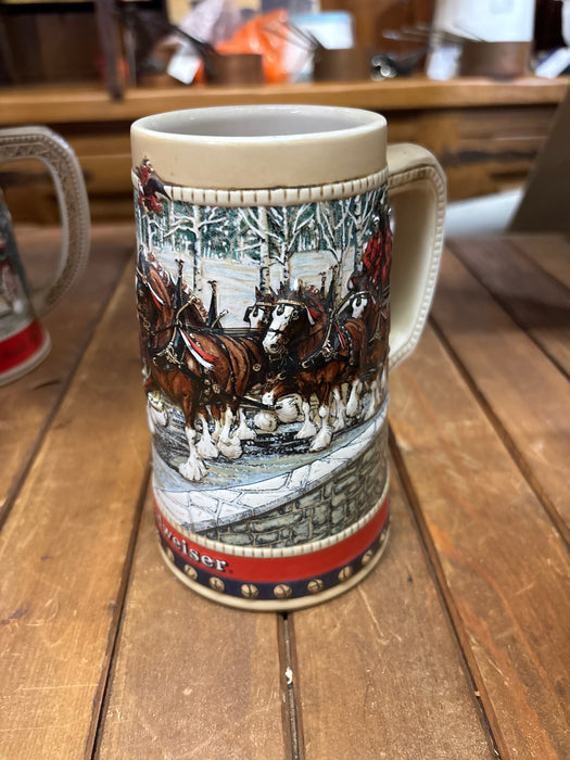 1988 CLYDESDALE COLLECTIBLE BUDWEISER STEIN