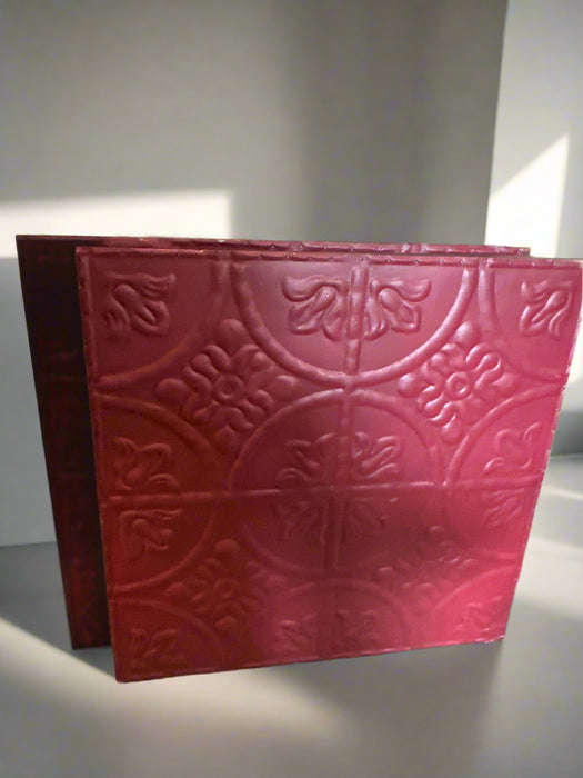 RED TIN PANEL 1 OF 2