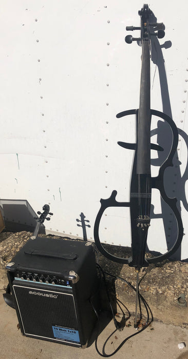 ACOUSTIC BRANDED AMP WITH ELECTRIC VIOLIN AND CELLO SET