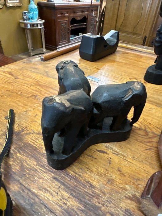 AS FOUND AFRICAN ELEPHANTS BASE