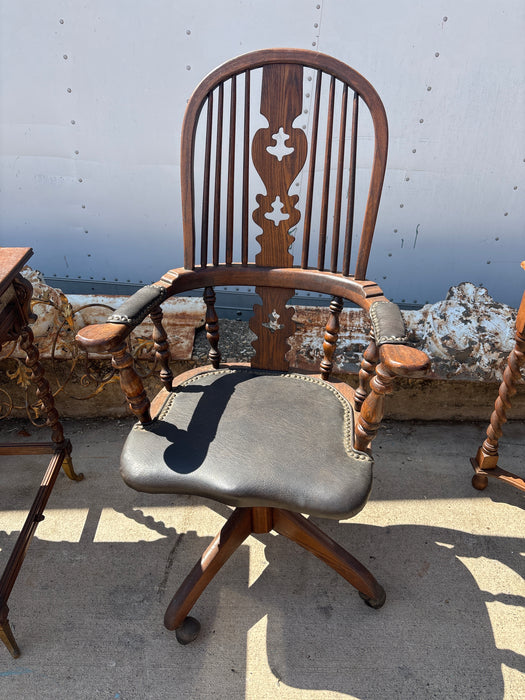 SWIVEL WINDSOR CHAIR - AS FOUND