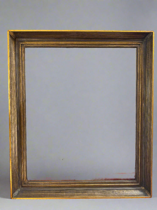 ANTIQUED GOLD BEVELED FRAME