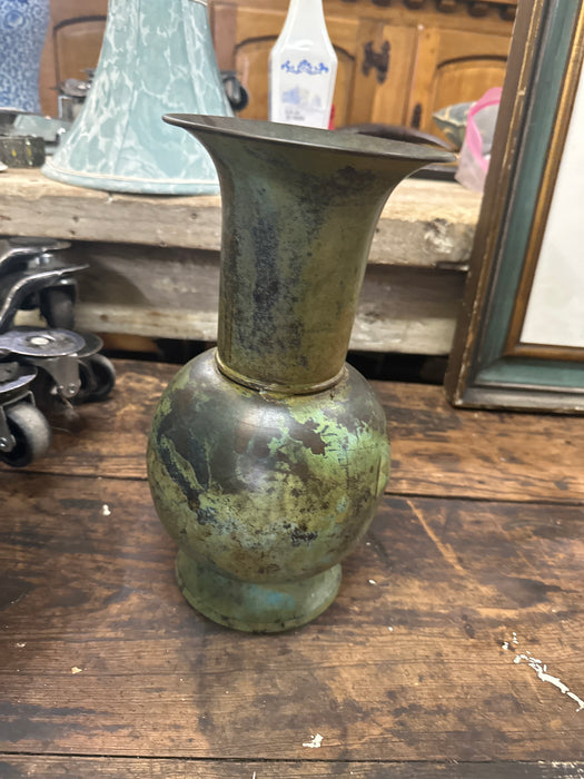 BRONZE JAPANESE VASE NOT OLD