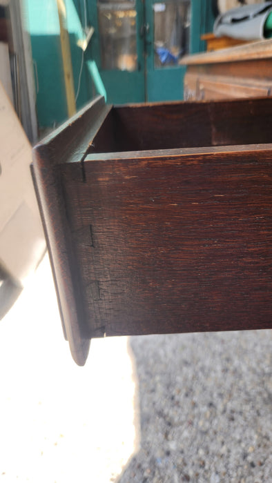 SHALLOW OAK COUNTRY FRENCH VANITY WITH MIRROR