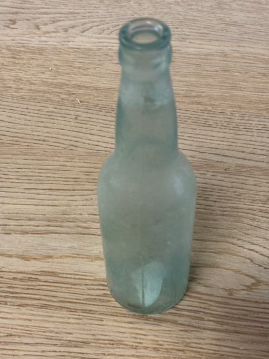 BLUE GLASS BOTTLE