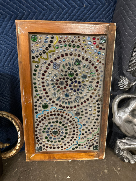 RONDELLS STAINED GLASS WINDOW