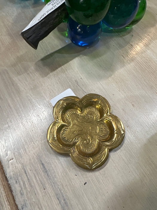 SMALL BRASS TRINKET DISH