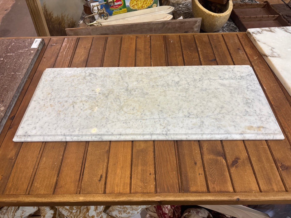 SMALL FINISHED EDGE PIECE OF MARBLE
