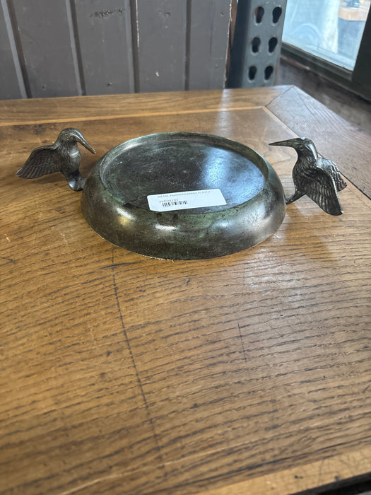 METAL HUMMINGBIRDS PLINTH
