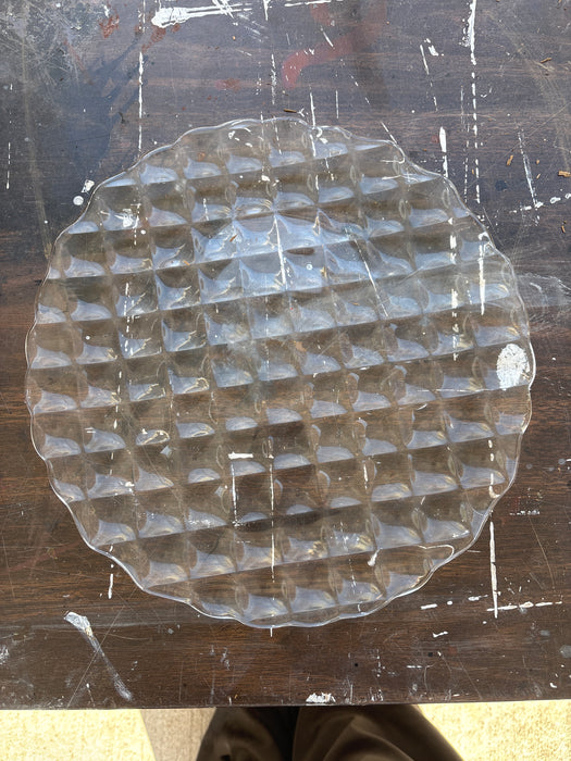 ROUND TEXTURED PLATTER