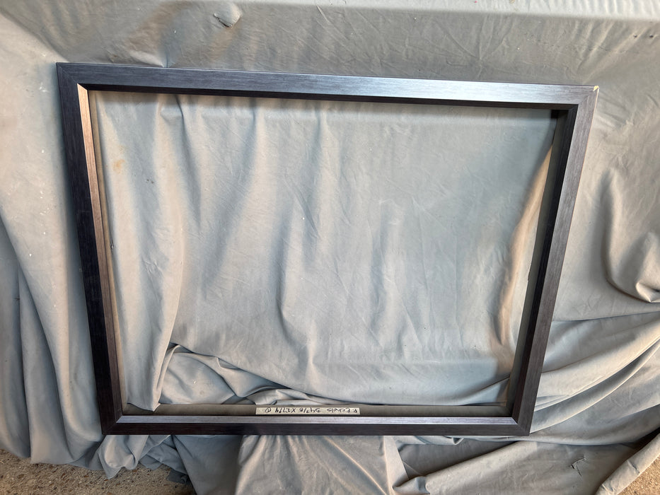 MEDIUM MODERN BLACK FRAME - AS FOUND