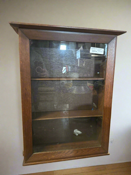 SHALLOW OAK  WALL CABINET