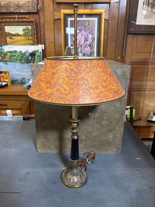 LOUIS XVI GILT TABLE LAMP