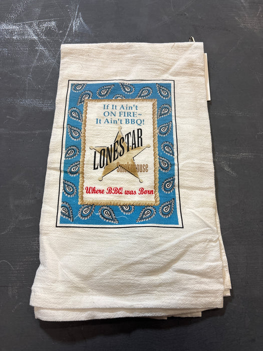 LONESTAR BARBEQUE TOWEL