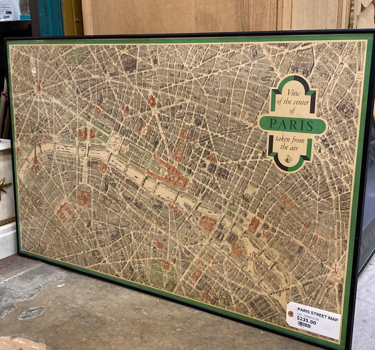 PARIS STREET MAP