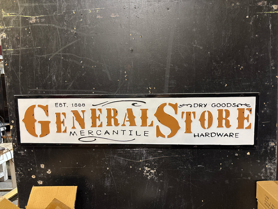 GENERAL STORE SIGN 1 OF 2