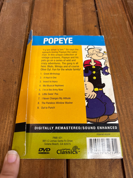 1 HOUR OF POPEYE CD