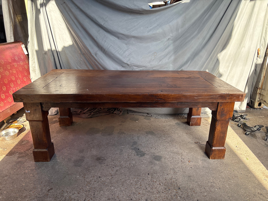 MASSIVE TEAK TABLE