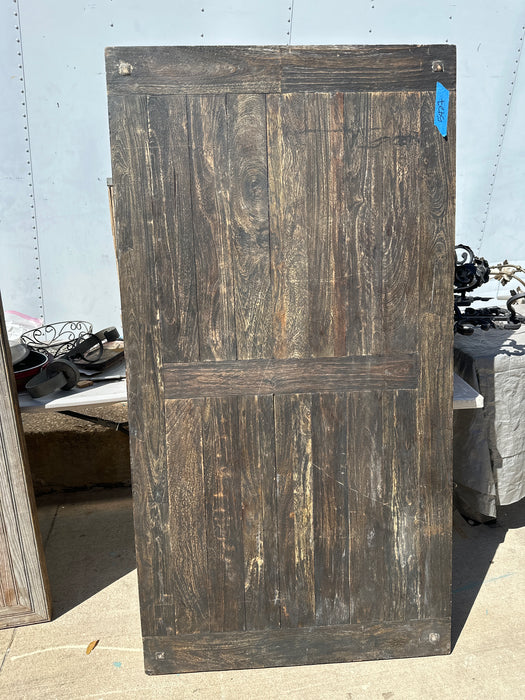 PRIMITIVE DARK WOOD TABLE TOP