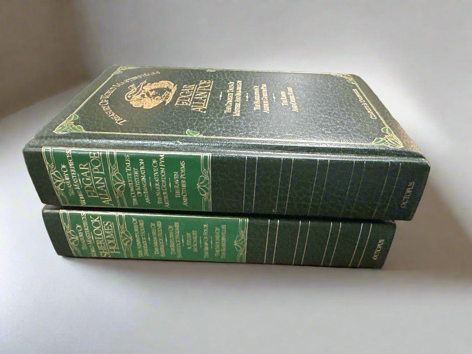 PAIR OF LEATHER BOUND CLASSICS