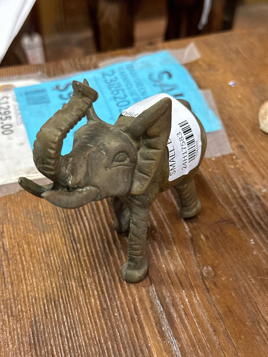 SMALL BRASS ELEPHANT