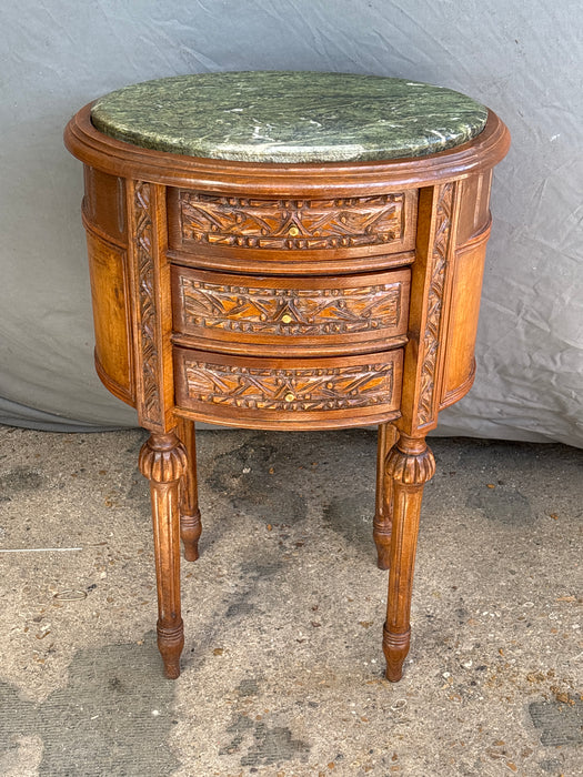 LOUIS XVI MARBLE TOP CHEST