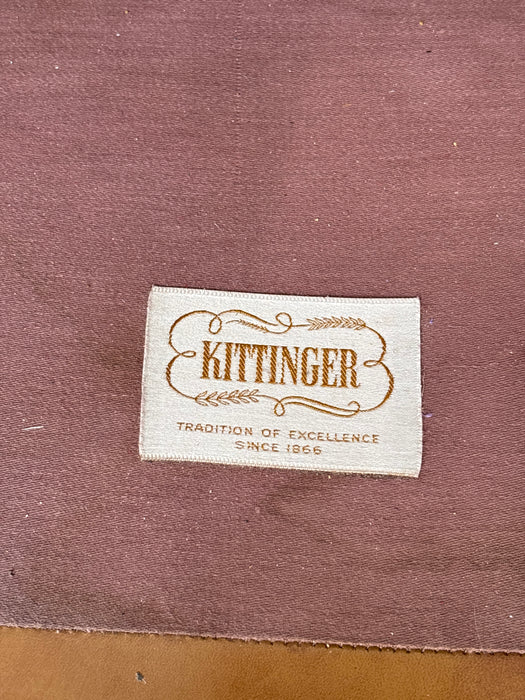 VINTAGE LEATHER KITTINGER SOFA