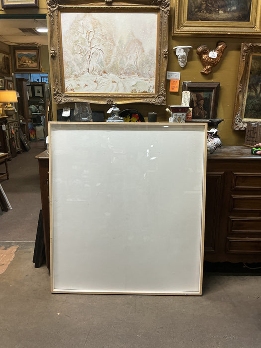 MODERN MAPLE FRAME WITH PLEXI GLASS