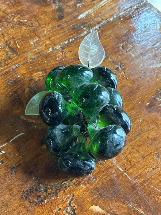 SMALL GREEN ACRYLLIC CLUSTER - AS FOUND