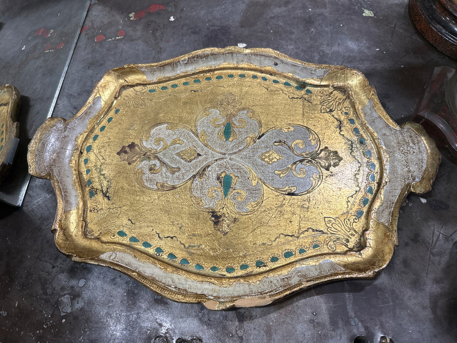 LARGE FLORENTINE TRAY