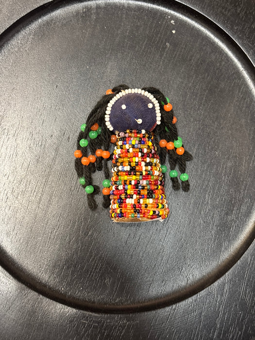 SMALL BEADED DOLL