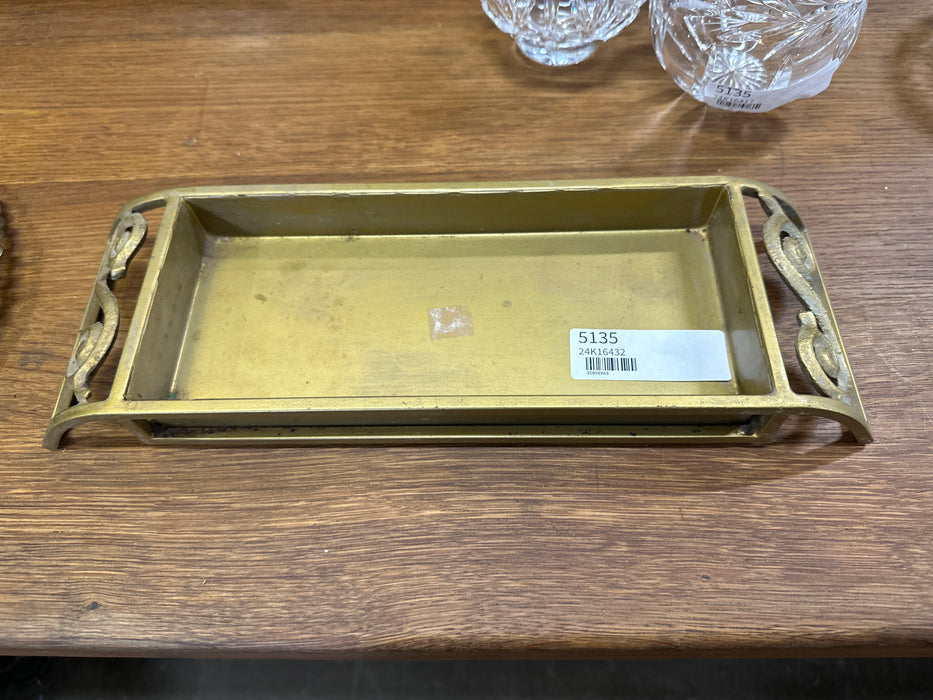 BRASS TRAY-NOT OLD