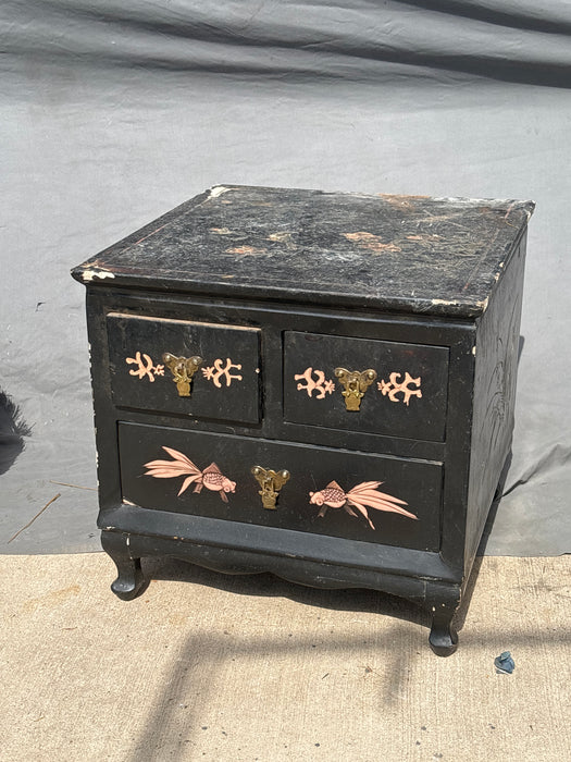 SMALL ASIAN STAND WITH DRAWER