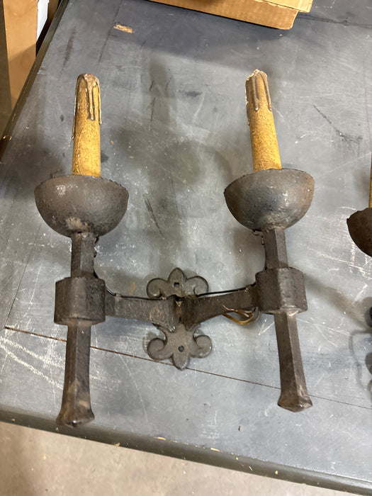 PAIR OF CANDLE SCONCES