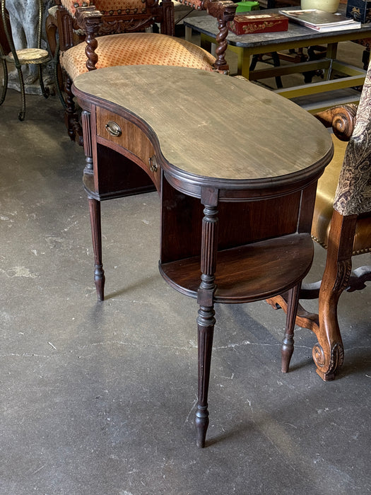 KIDNEY SHAPED DESK - AS FOUND