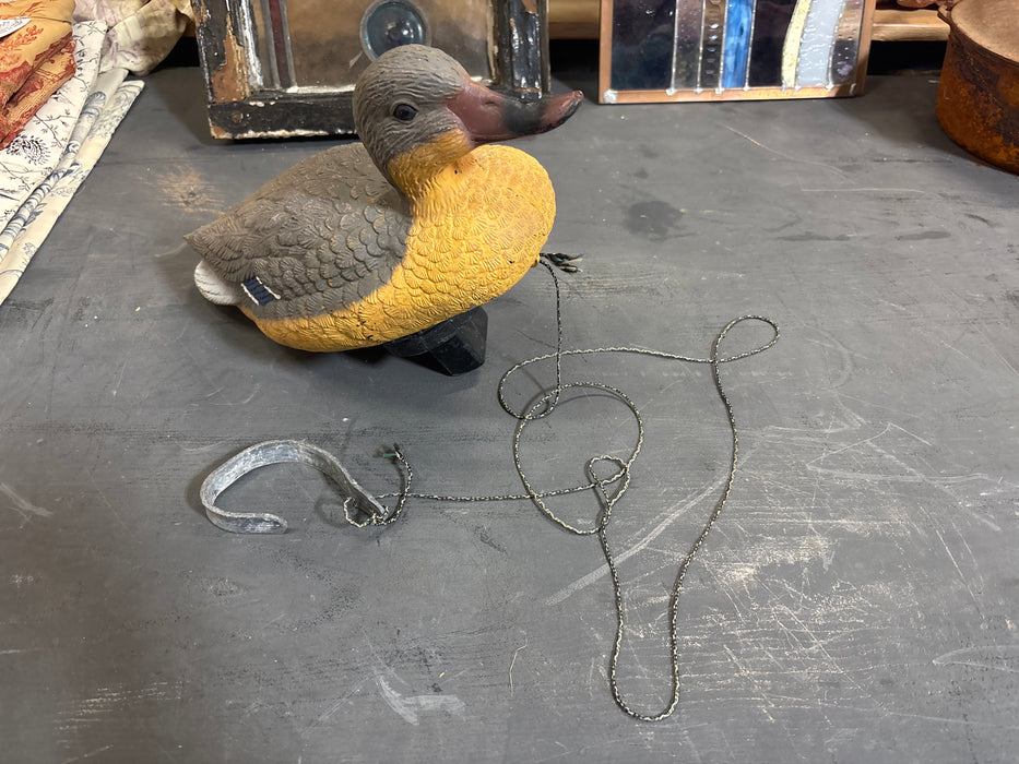 FLOATING MALLARD DUCK DECOY WITH HOOK
