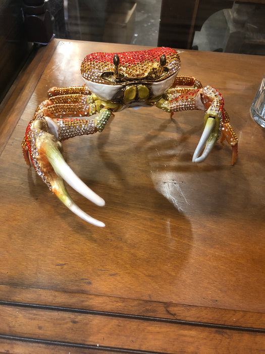 JEWELED CEIL SNOW CRAB BOX