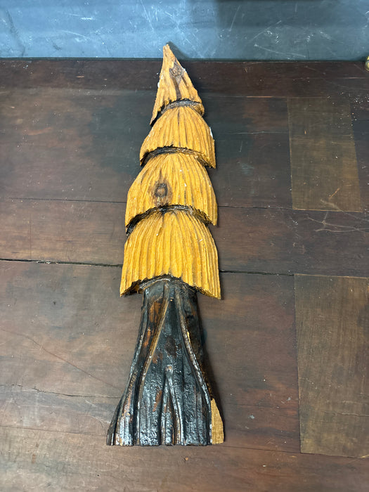 CARVED TREE PLAQUE