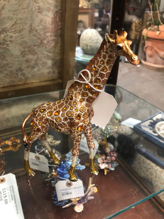 JEWELED GIRAFFE BOX
