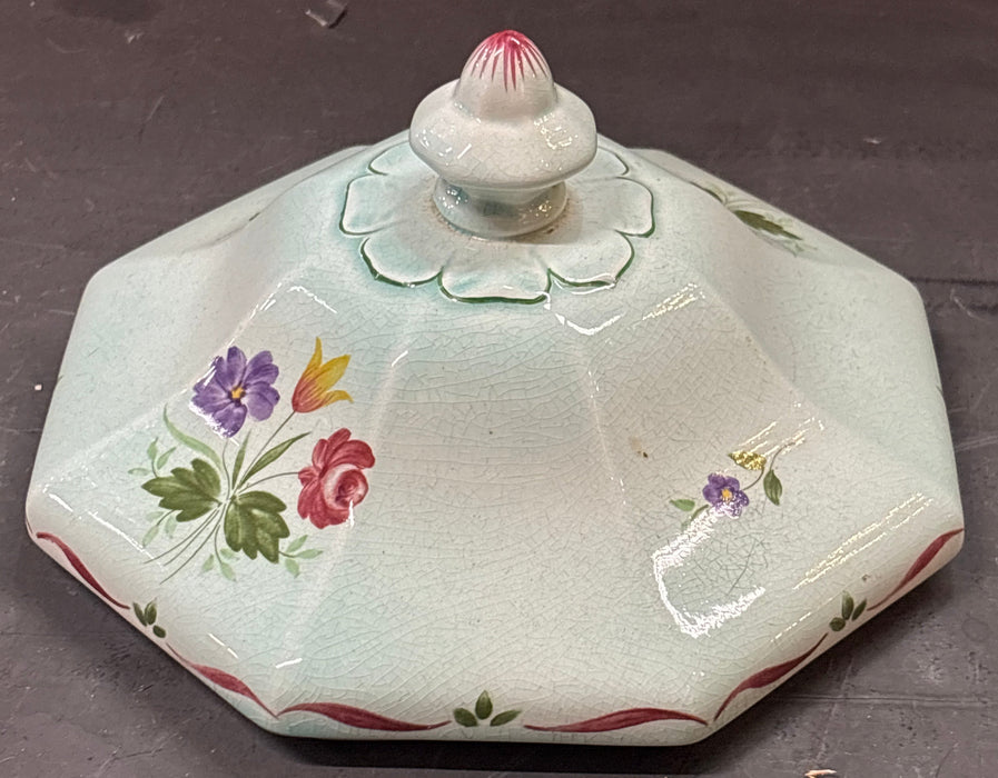 CERAMIC DECORATIVE LID