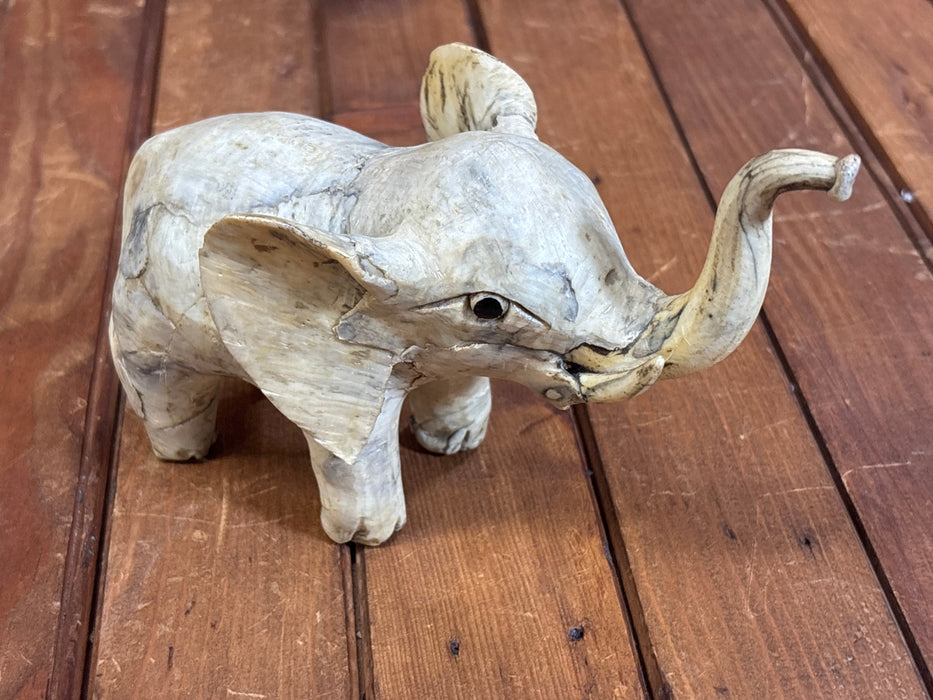 SHELL ART ELEPHANT