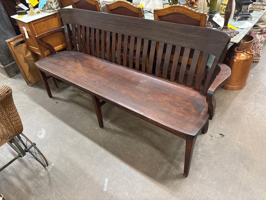 AMERICAN MAHOGANY JURY BENCH