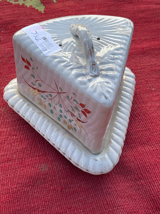 PORCELAIN CHEESE KEEPER