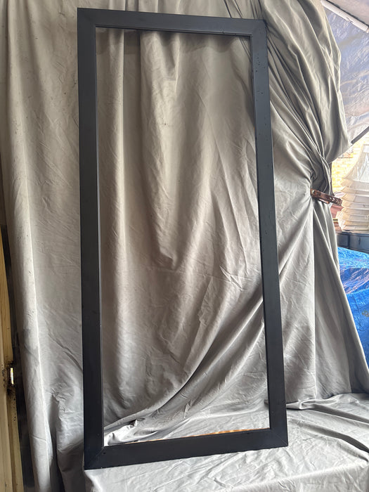 TALL WIDE SIMPLE MODERN BLACK FRAME